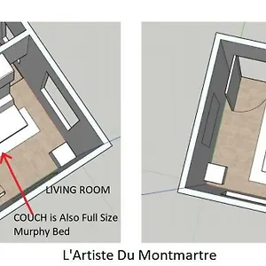 Artiste Du Montmartre , Paris France