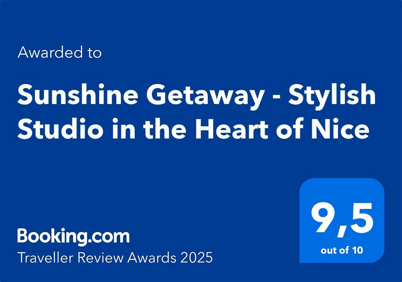 Sunshine Getaway - Stylish Studio In The Heart Of Nice 0*,  France